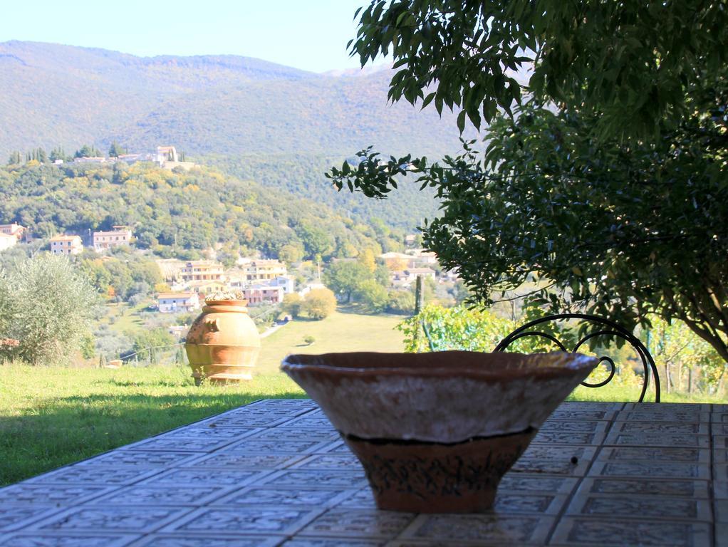 B&B Colle Perrini Country House Casperia ภายนอก รูปภาพ